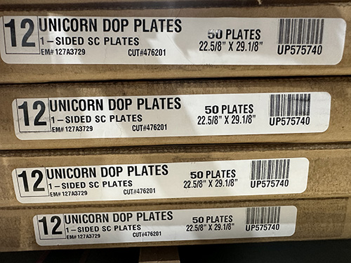 Unicorn DOP Plate