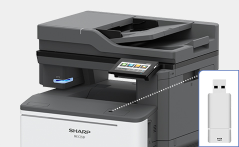 Sharp MX-C358F