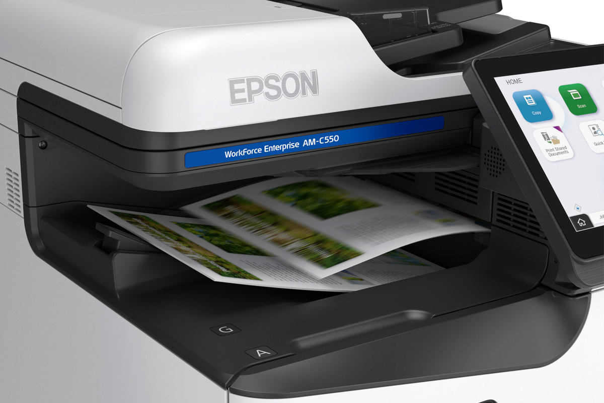 Epson WorkForce Enterprise AM-C400 A4 Color Multifunction Printer